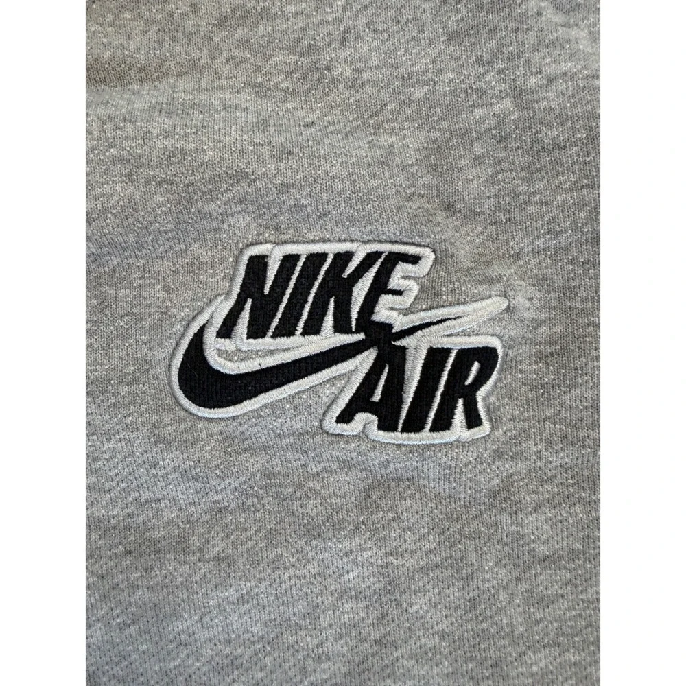 Nike Air Y2K Minimalist Short Sleeve Sweatshirt Mens Large Grey Pocket Gorpcore